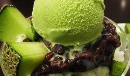 声控吃网红哈密瓜冰淇淋,网红哈密瓜冰淇淋的甜蜜诱惑